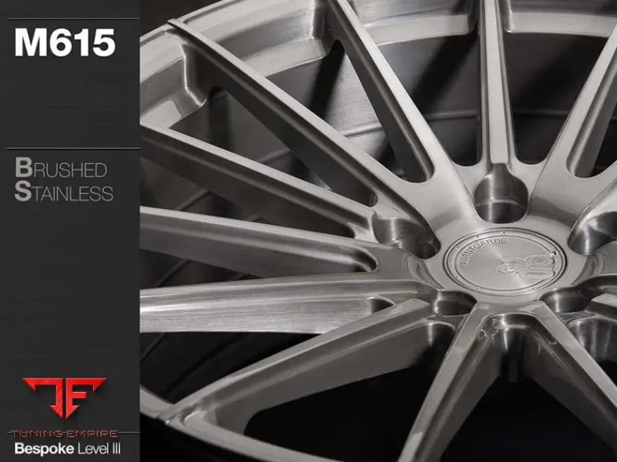 AVANT GARDE AG M615 - BRUSHED STAINLESS