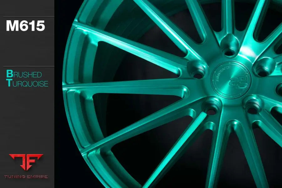 AVANT GARDE AG M615 - BRUSHED TURQUOISE