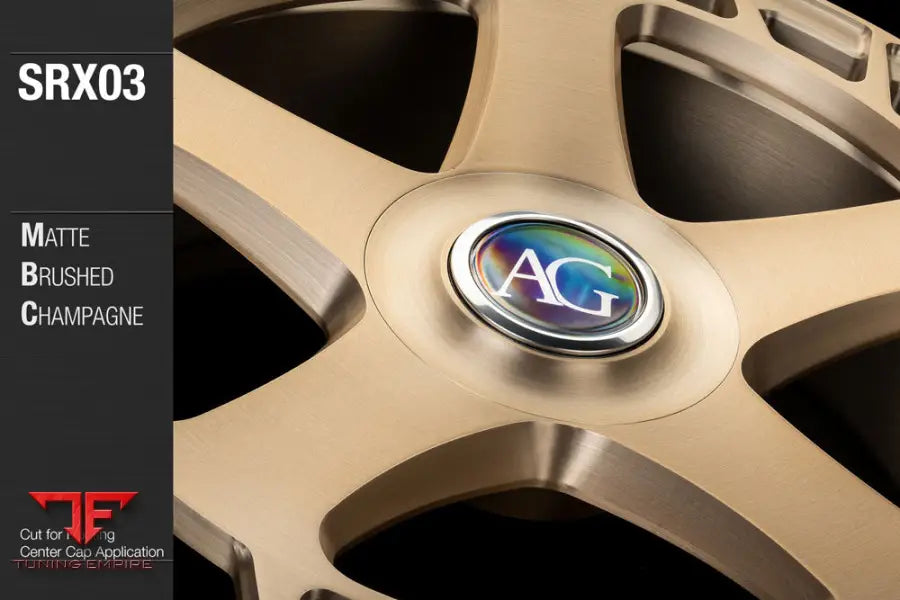 AVANT GARDE AG SRX03 - MATTE BRUSHED CHAMPAGNE