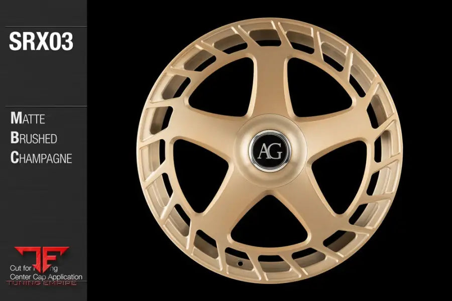 AVANT GARDE AG SRX03 - MATTE BRUSHED CHAMPAGNE