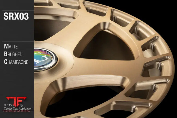 AVANT GARDE AG SRX03 - MATTE BRUSHED CHAMPAGNE