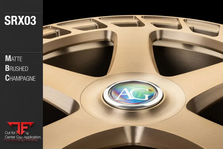AVANT GARDE AG SRX03 - MATTE BRUSHED CHAMPAGNE