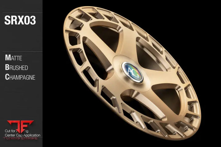 AVANT GARDE AG SRX03 - MATTE BRUSHED CHAMPAGNE