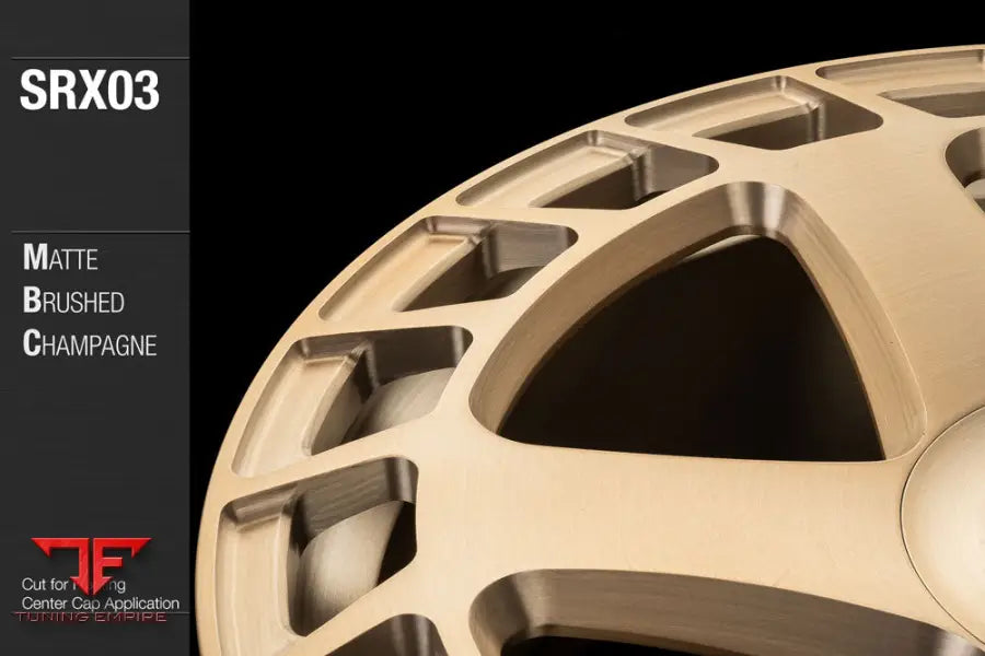 AVANT GARDE AG SRX03 - MATTE BRUSHED CHAMPAGNE