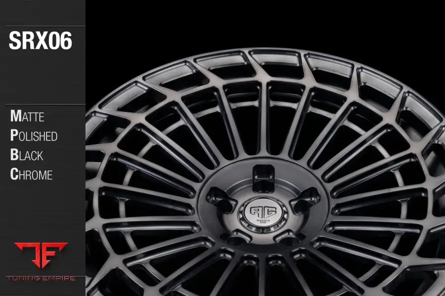 AVANT GARDE AG SRX06 - MATTE POLISHED BLACK CHROME