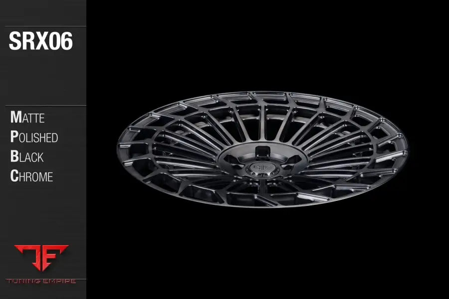 AVANT GARDE AG SRX06 - MATTE POLISHED BLACK CHROME