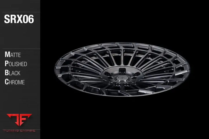 AVANT GARDE AG SRX06 - MATTE POLISHED BLACK CHROME