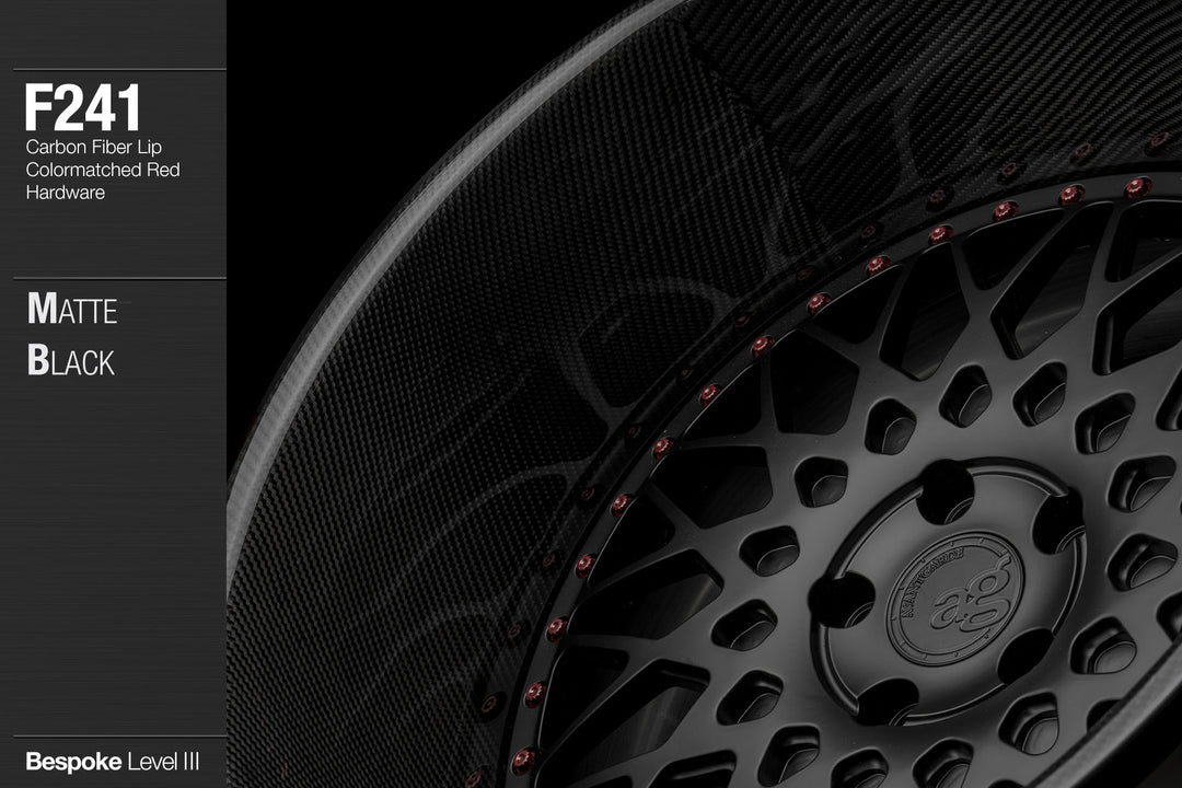 AVANT GARDE AG F241 - MATTE BLACK