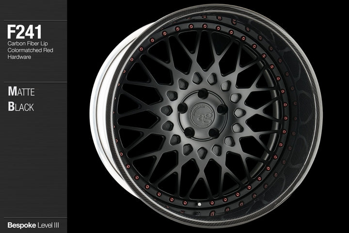 AVANT GARDE AG F241 - MATTE BLACK