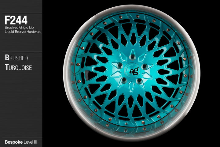 AVANT GARDE AG F244 - BRUSHED TURQUOISE