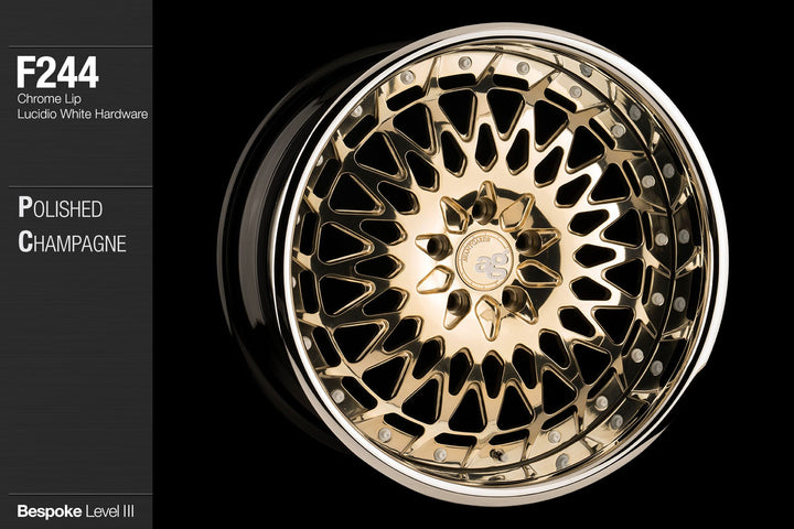 AVANT GARDE AG F244 - POLISHED CHAMPANGE