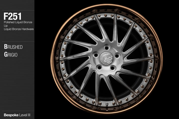 AVANT GARDE AG F251 - BRUSHED GRIGIO