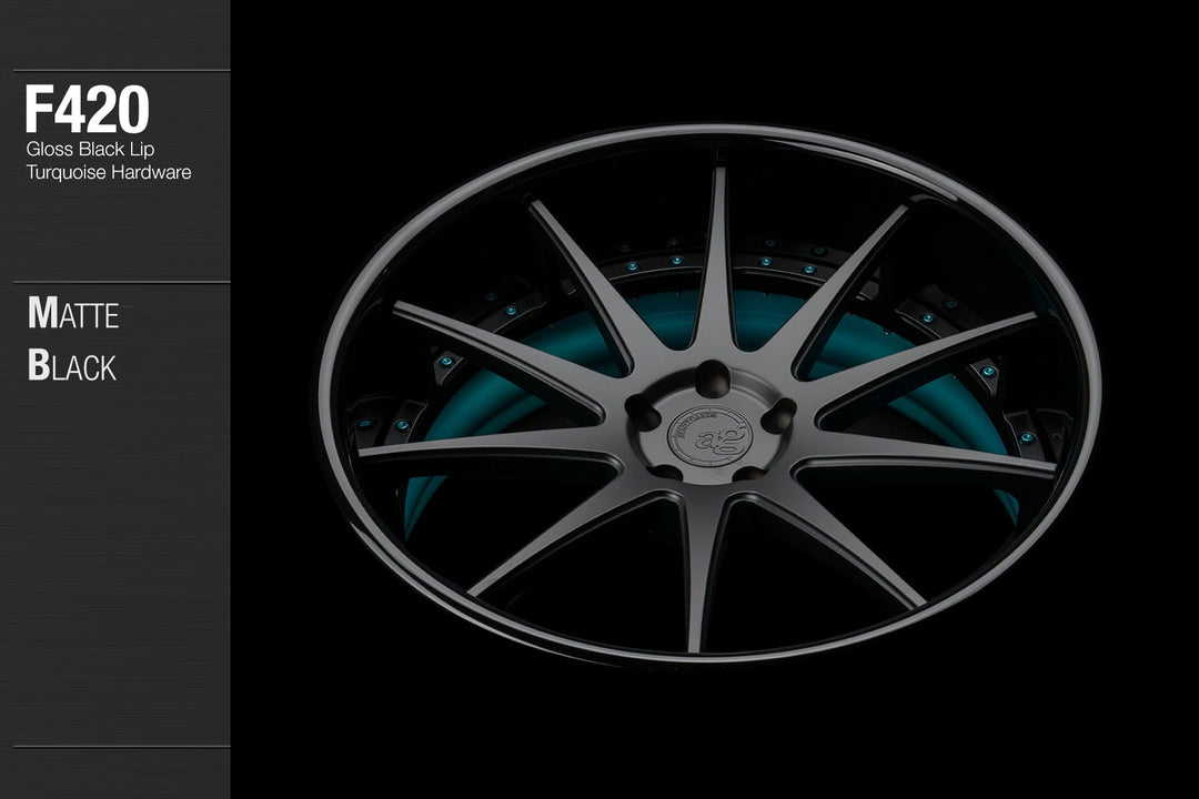 AVANT GARDE AG F420 - MATTE BLACK