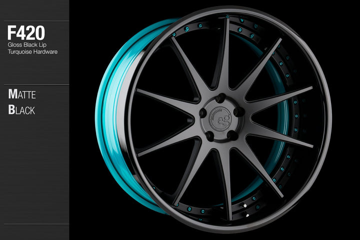 AVANT GARDE AG F420 - MATTE BLACK