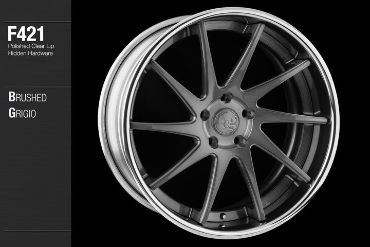 AVANT GARDE AG F421 - BRUSHED GRIGIO