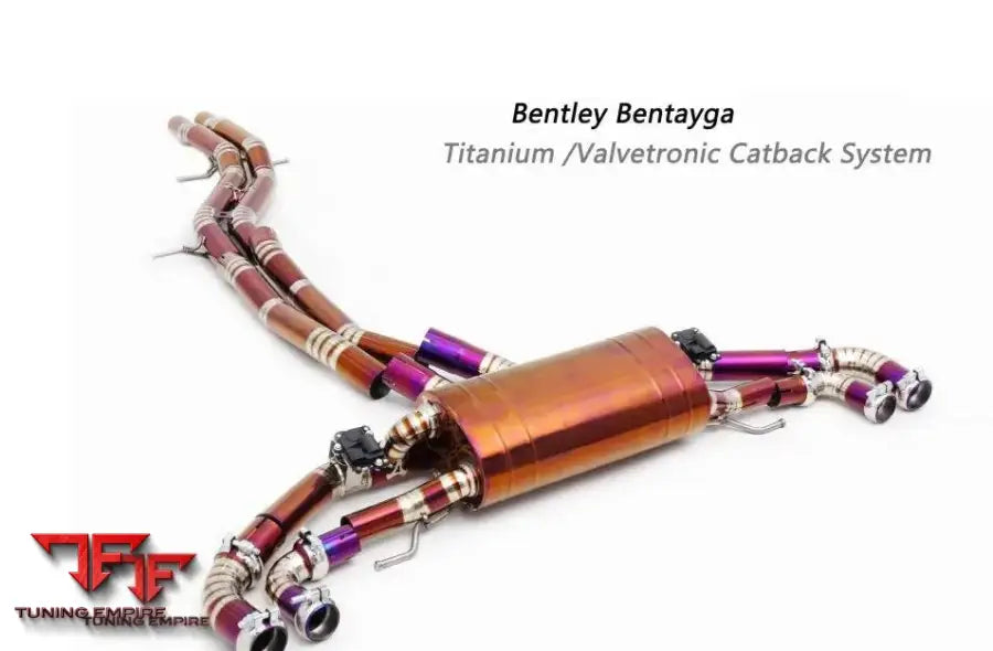 BENTLEY BENTAYGA 4.0T V8 TITANIUM VALVETRONIC EXHAUST SYSTEM