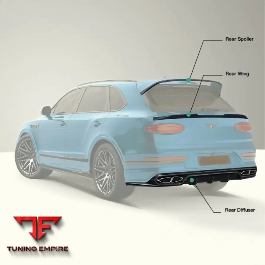 BENTLEY BENTAYGA DRY CARBON FIBER BODY KIT