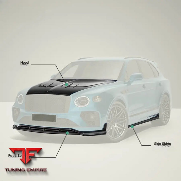 BENTLEY BENTAYGA DRY CARBON FIBER BODY KIT
