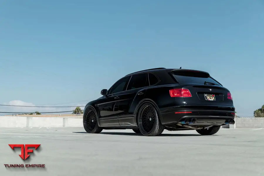 BENTLEY BENTAYGA FORGED WHEELS AND EXHAUST SYSTEM