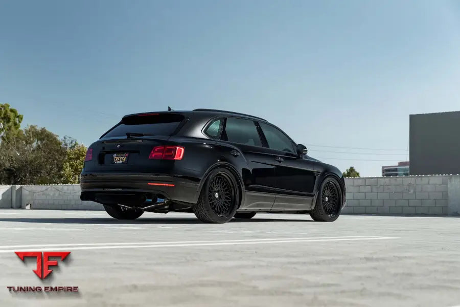 BENTLEY BENTAYGA FORGED WHEELS AND EXHAUST SYSTEM