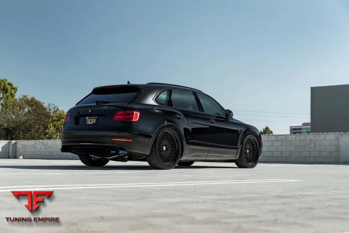 BENTLEY BENTAYGA FORGED WHEELS AND EXHAUST SYSTEM