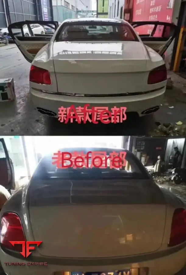 Bentley Continental Flying Spur 2005-2013 Conversion Body Kit Upgrade To 2015 V8 S Style