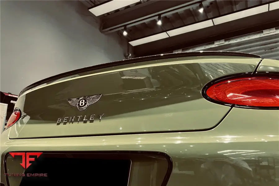 BENTLEY CONTINENTAL GT EDITON STYLE TRUNK SPOILER WING BSD