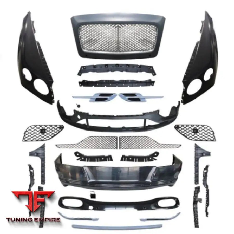 BENTLEY CONTINENTAL GT FACELIFT BODY KIT – FRONT BUMPER GRILLE AND LED DRLS 2012–2015 TO 2018