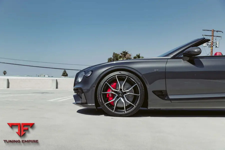 BENTLEY CONTINENTAL GT FORGED WHEELS AND EXHAUST SYSTEM