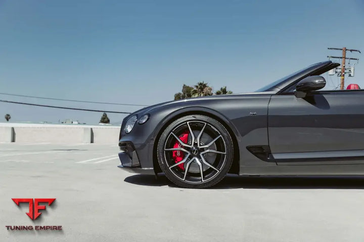 BENTLEY CONTINENTAL GT FORGED WHEELS AND EXHAUST SYSTEM