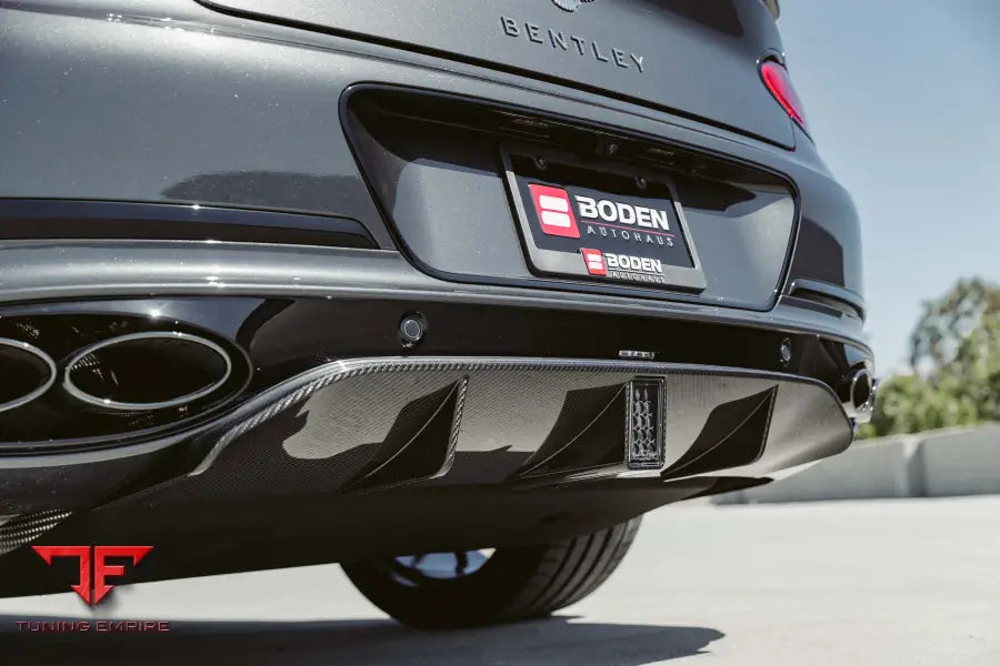 BENTLEY CONTINENTAL GT FORGED WHEELS AND EXHAUST SYSTEM