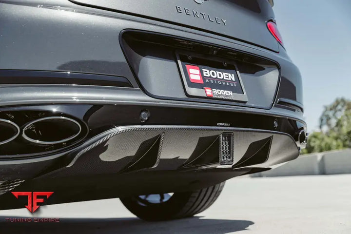 BENTLEY CONTINENTAL GT FORGED WHEELS AND EXHAUST SYSTEM