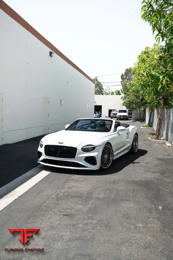 BENTLEY CONTINENTAL GT FORGED WHEELS AND EXHAUST SYSTEM
