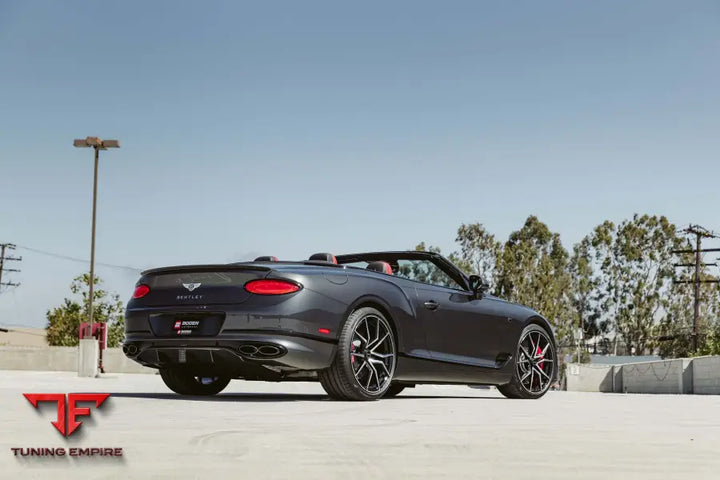 BENTLEY CONTINENTAL GT FORGED WHEELS AND EXHAUST SYSTEM