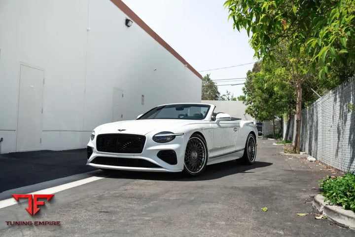 BENTLEY CONTINENTAL GT FORGED WHEELS AND EXHAUST SYSTEM