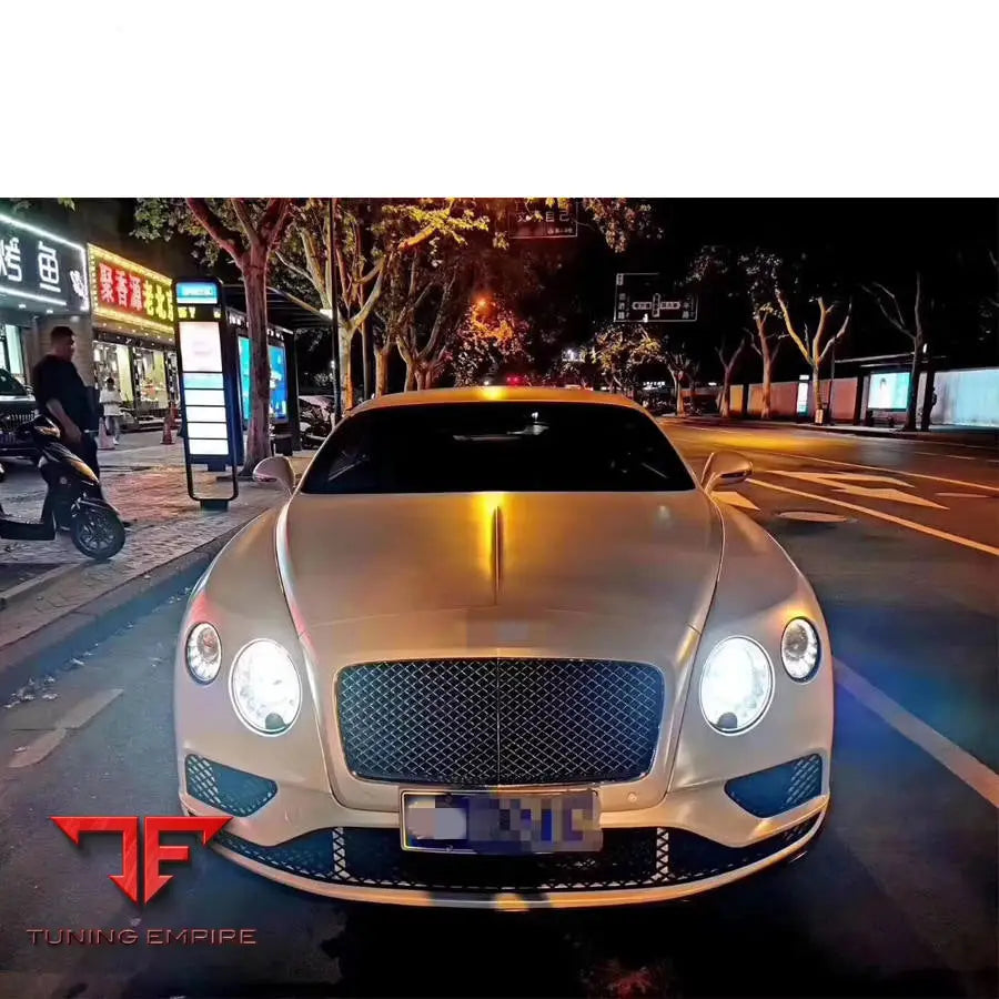 BENTLEY CONTINENTAL GT FRONT BUMPER GRILLE LIGHT COVER