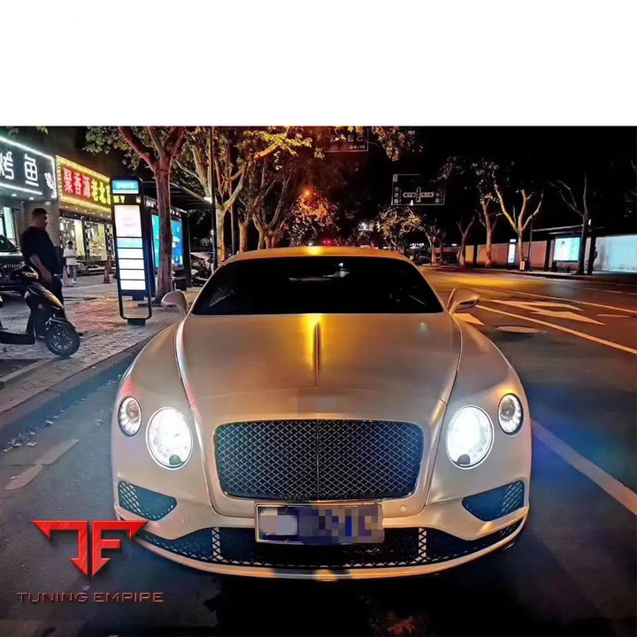 BENTLEY CONTINENTAL GT FRONT BUMPER GRILLE LIGHT COVER