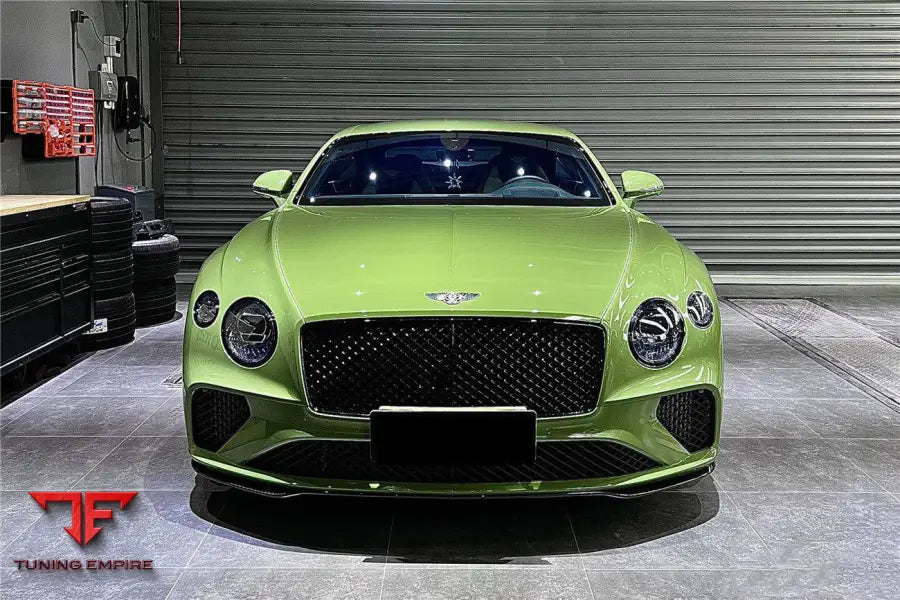 BENTLEY CONTINENTAL GT & GTC EDITON STYLE CARBON FIBER FRONT LIP BSD