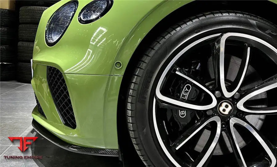 BENTLEY CONTINENTAL GT & GTC EDITON STYLE CARBON FIBER FRONT LIP BSD