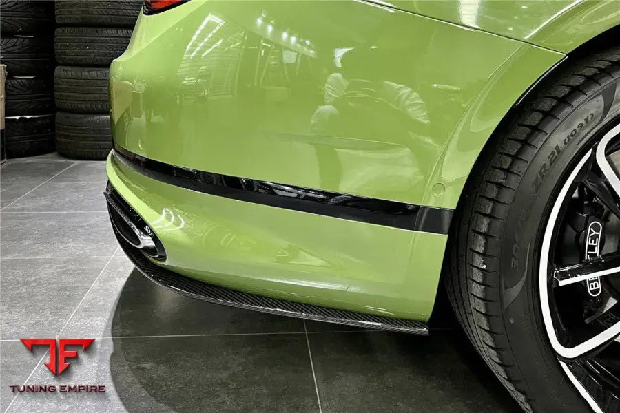 BENTLEY CONTINENTAL GT & GTC EDITON STYLE DRY CARBON FIBER REAR LIP BSD