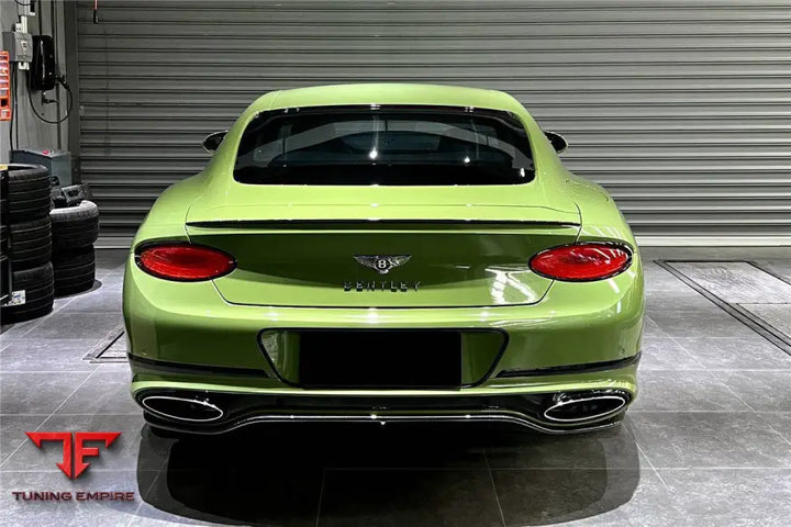 BENTLEY CONTINENTAL GT & GTC EDITON STYLE DRY CARBON FIBER REAR LIP BSD