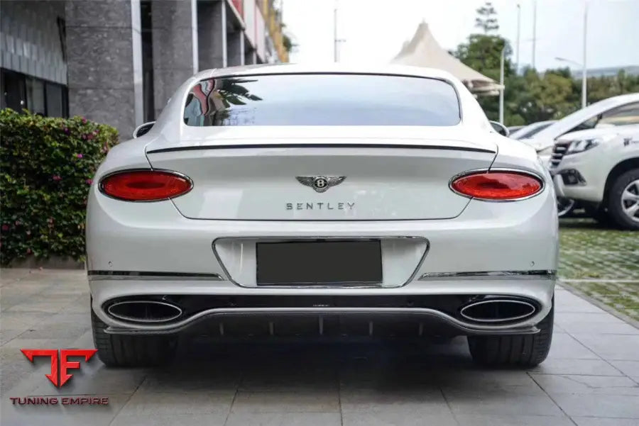 BENTLEY CONTINENTAL GT & GTC EDITON STYLE DRY CARBON FIBER REAR LIP BSD