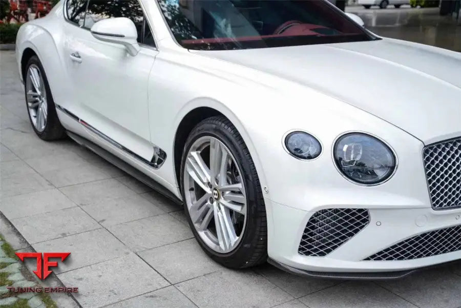 BENTLEY CONTINENTAL GT & GTC EDITON STYLE DRY CARBON FIBER SIDE SKIRTS BSD