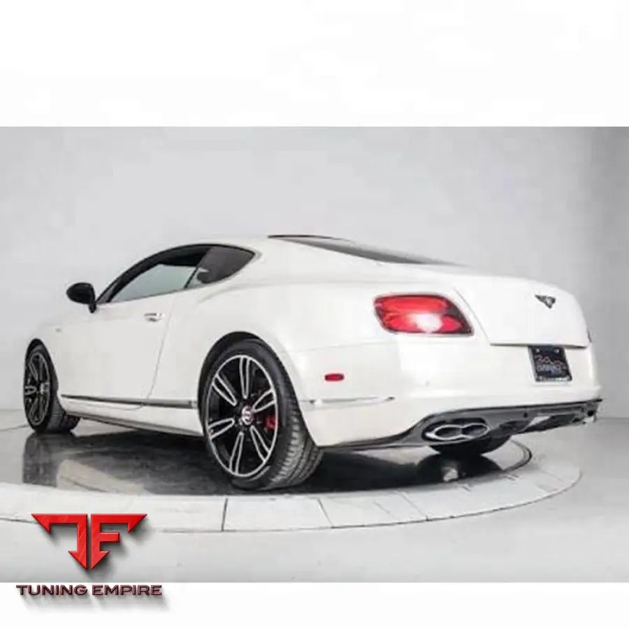 BENTLEY CONTINENTAL GT V8 CARBON FIBER REAR DIFFUSER