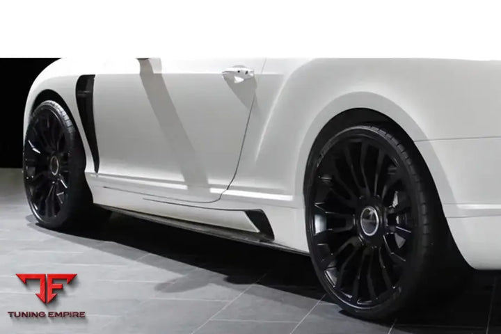 BENTLEY CONTINENTAL GT V8 CARBON FIBER SIDE SKIRTS