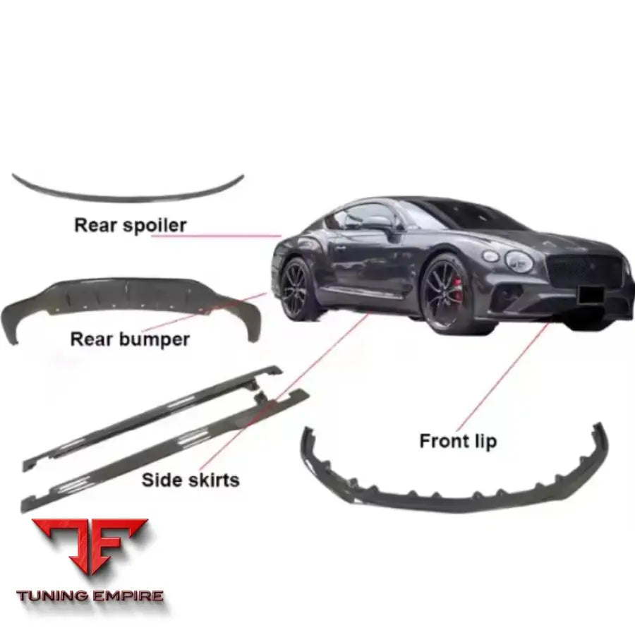 BENTLEY CONTINENTAL GT W12 LIMITED EDITION CARBON FIBER BODY KIT FOR BENTLEY CONTINENTAL GT V8/W12 (2017–2022)
