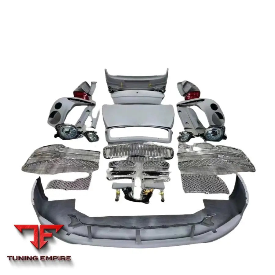 FLYING SPUR BODY KIT – FRONT BUMPER REAR BUMPER SIDE SKIRTS GRILLE LED HEADLIGHTS & TAILLIGHTS UPGRADE (2005–2019)