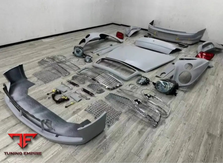 FLYING SPUR BODY KIT – FRONT BUMPER REAR BUMPER SIDE SKIRTS GRILLE LED HEADLIGHTS & TAILLIGHTS UPGRADE (2005–2019)