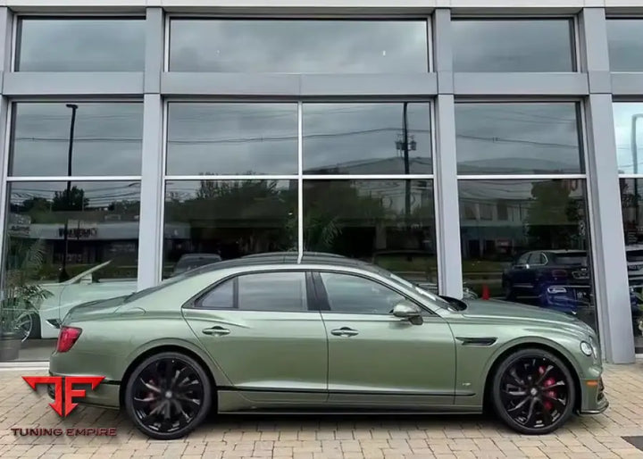 BENTLEY FLYING SPUR W12 CARBON FIBER SIDE SKIRTS