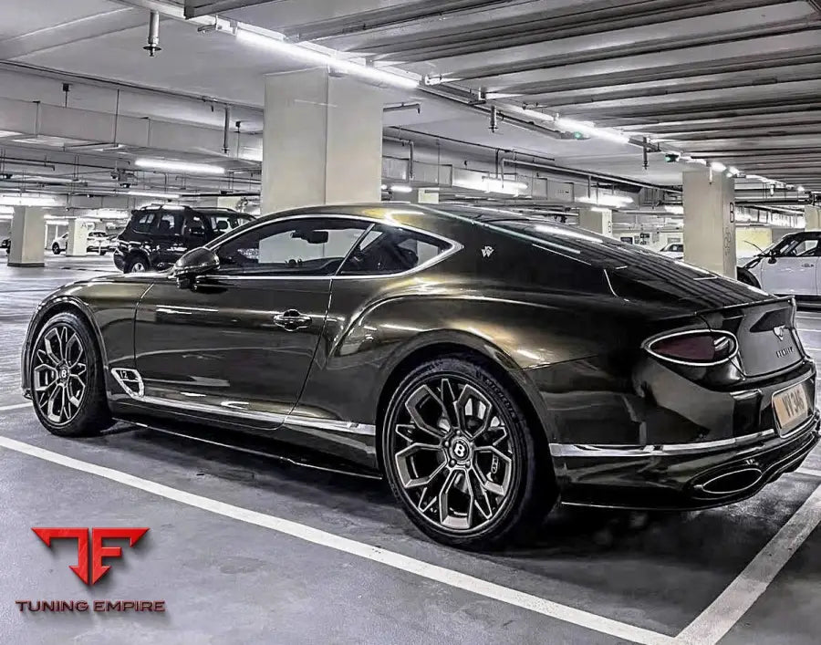 BENTLEY GT MATT BRONZE RAZOR WHEELS